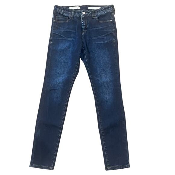Pilcro and The Letterpress Script Womens Size 28 Dark Wash Denim Jeans Classic - Picture 1 of 10